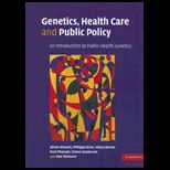 Genetics, Health Care and Public Policy