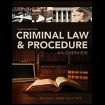 Criminal Law and Procedure