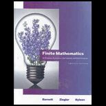 Finite Mathematics for Business, Economics, Life Sciences and Social Sciences   With Access