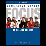 Focus on College Success, Concise Edition