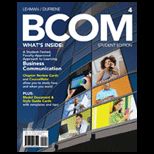 BCOM 4 Student Edition Text Only
