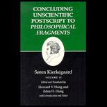Concluding Unscientific Postscript to Philosophical Fragments, Volume II