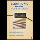 Contemporary Criminal Law Electronic Version Concepts, Cases, and Controversies  Access