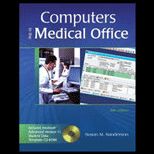Computers in the Medical Office   With CD   Package