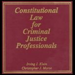 Constitutional Law for Criminal Justice Professors (New Only)