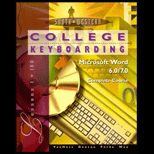 College Keyboarding  Microsoft Word Complete, 1 180