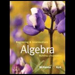 Beginning and Intermediate Algebra   With 2 CDs