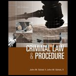 Criminal Law and Procedure