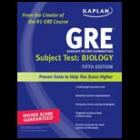 GRE Subject Test  Biology