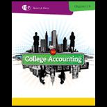 College Accounting   Study Guide / Working Papers, 1 9