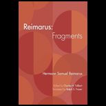 Reimarus  Fragments