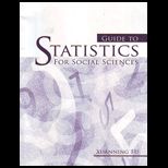 Guide to Statistics for Social Sciences