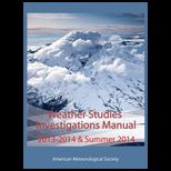 Weather Studies   Investigations Manual Academic Year 2013   2014