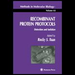 Recombinant Protein Protocols