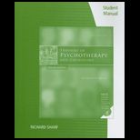 Theories of Psychotherapy and Counseling   Student Manual