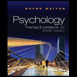 Psychology Themes and Var. Brief   With Charts Package