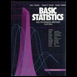 Basic Statistics  Tools for Continuous Improvement   With CD