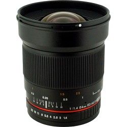 Rokinon 24mm F/1.4 Aspherical Wide Angle Lens for Pentax