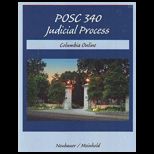 Posc 340 Judicial Process CUSTOM<