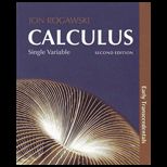 Calculus Early Transcendentals, Single Variable Chapters 1 11