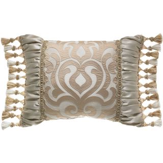 QUEEN STREET Bernadette Oblong Decorative Pillow, Ivory