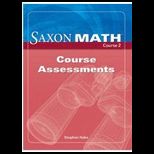 Saxon Math Course 2 Assessments