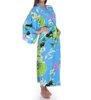 Natori Sleepwear W74003 Lana Printed Long Robe