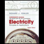 Electricity Prin. and Appl.    Experience Manual and Cd