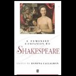 Feminist Companion to Shakespeare