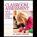 Classroom Assessment With Access