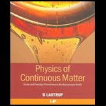 Physics of Continous Matter