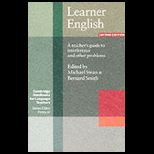 Learner English Audio Cassette  ATeachers Guide To Interference and Other Problems