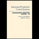 Integrated Production Control Systems  Management, Analysis, Design