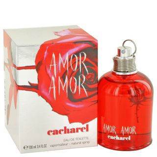 Amor Amor for Women by Cacharel EDT Spray 3.4 oz