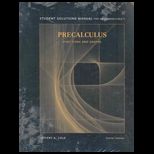 Precalculus  Functions and Graphs   With CD Pkg.