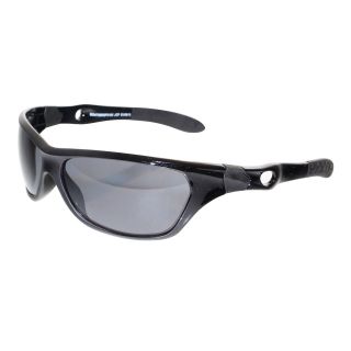 Xersion Sport Wrap Sunglasses, Blk/ Blk, Mens
