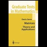 Matrices Theory and Applications