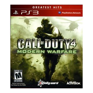 PS3 Call of Duty 4 Modern Warfare Video Game