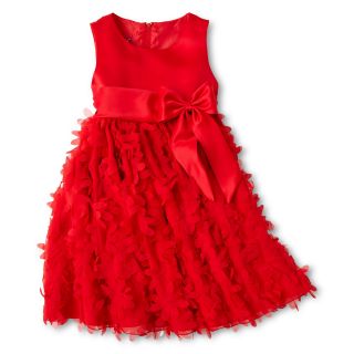 Princess Faith Petal Dress   Girls 2t 4t, Red, Red, Girls