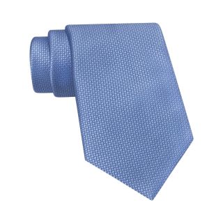 Stafford Tonal Dot Silk Tie, Blue, Mens