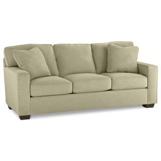 Possibilities Track Arm 82 Queen Sleeper Sofa, Taupe