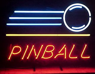Pinball Shot Sign