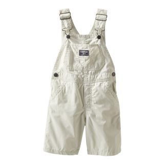 Oshkosh Bgosh Poplin Shortalls   Boys 3m 24m, Concrete, Concrete