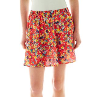 Flippy Skirt, Coral Floral