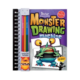 Monster Drawing Machine Book Kit