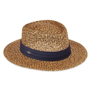 Dockers Straw Gambler Hat, Natural, Mens