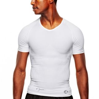 JAM Compression T Shirt, White, Mens