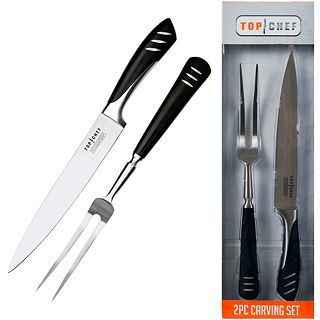 Top Chef 2 Piece Stainless Steel Carving Set