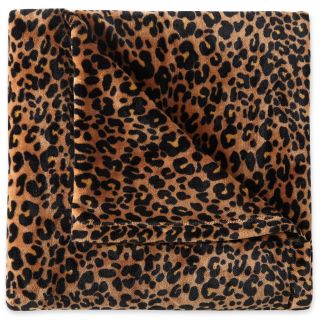 JCP Home Collection  Home Velvet Plush Print Throw, Leopard