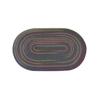 Monticello Reversible Braided Indoor/Outdoor Oval Rugs, Natural